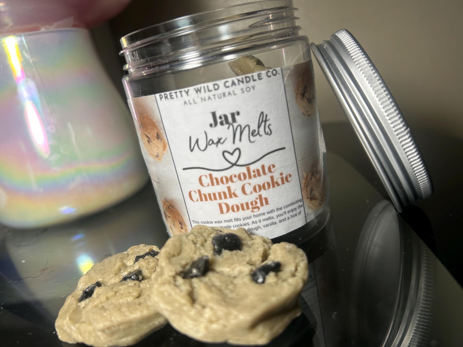 Chocolate Chip Cookie Dough Jar Wax Melt 8oz.